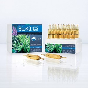 traitement de l'eau - prodibio biokit reef nano - 30 ampoules