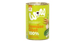 Boîtes Chien – Wow 100 % Légumes et fruits–  400 gr 1001937
