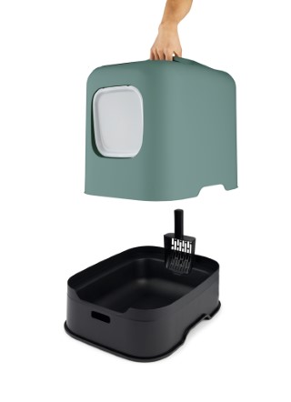 Hygiène Chat – Rotho Maison de toilette Biala Vert de Gui – 44,3 x39,5 x 51 cm 1005395
