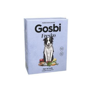 Boîte Chien - Gosbi Fresko dog Fish & Fruits - 375 gr 1010769