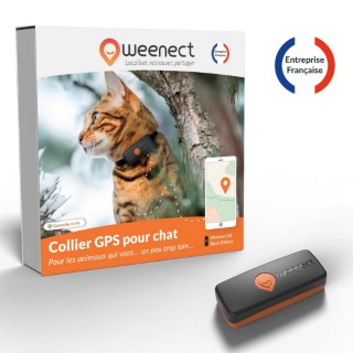 Sécurité Chat - Weenect GPS noir – 60 X 23 X 12 mm 1018213