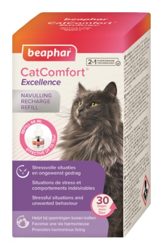 Soin Chat - Beaphar Recharge pour diffuseur CatComfort Excellence - 48 ml 1050979