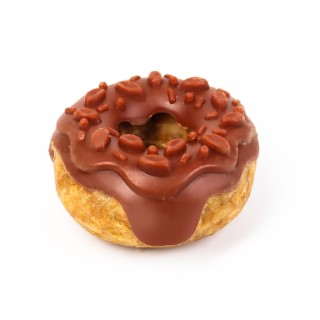 Friandise Chien - Bubimex Donuts Collagen au poulet et à la fraise – Ø 7 cm - En vrac à l'unité 1055034