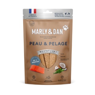 Friandise Chien – Marly & Dan Barres à mâcher « Peau et pelage » - 80 gr 1058482