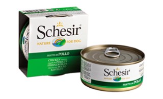 Boîte Chien - Schesir® Pâtée aux Filets de Poulet en Gelée - 150g 163228