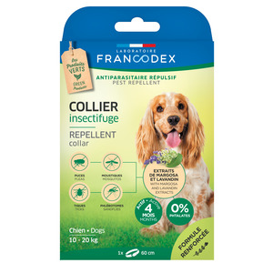 Soin Chien – Francodex Collier insectifuge chien – 60 cm 175364