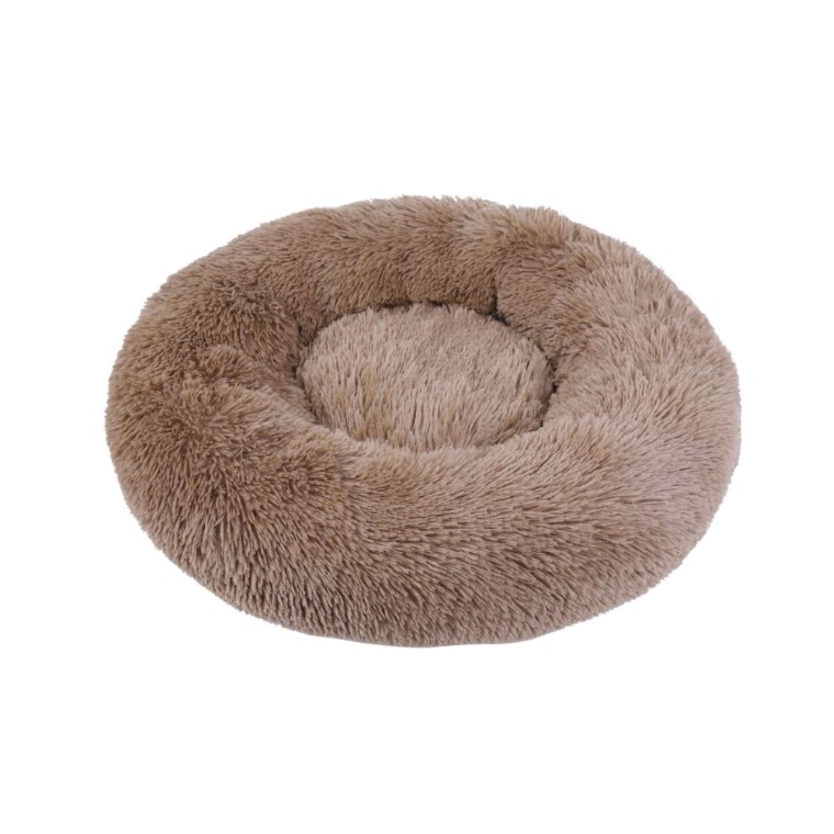 Couchage Chien - Wouapy Corbeille ronde moelleuse Beige - Ø 70 cm 1007210