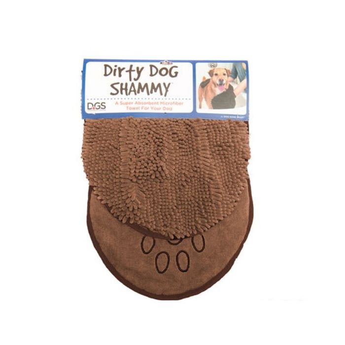 Hygiène Chien – DGS Dirty Dog Shammy Marron -  33 x 79 cm 1007653