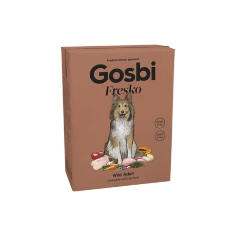 Boîte Chien - Gosbi Fresko dog Wild Adult - 375 gr 1010771