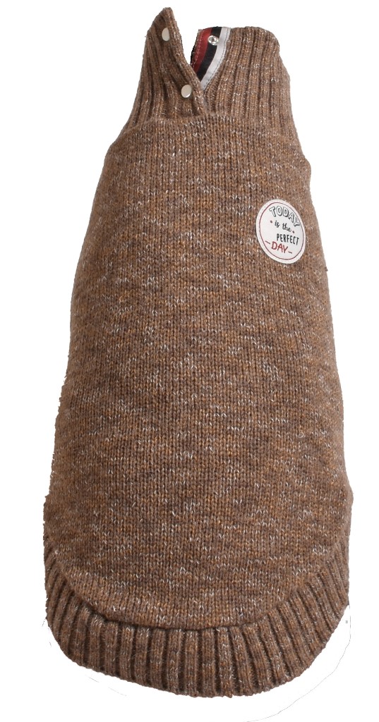 Textile Chien – Bobby Pull Today Chocolat – Taille 32S 1041188