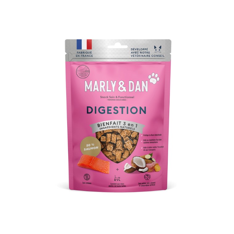 Friandise Chat – Marly & Dan Tendres bouchées « Digestion » - 50 gr 1058075