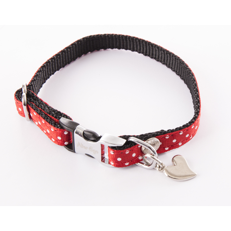 Collier Chien – Martin Sellier Collier Pois rouge – XS 120229