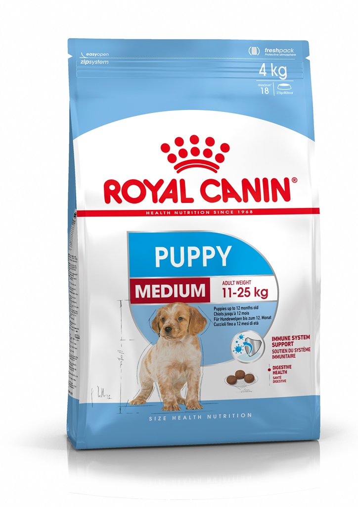 Croquettes Chien – Royal Canin Medium Junior - 4 kg 177469