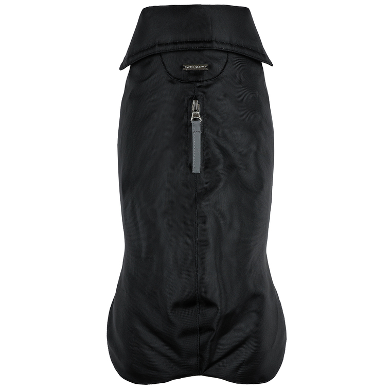 Manteau imperméable pour chien noir polyester Wouapy – Taille 26 178221