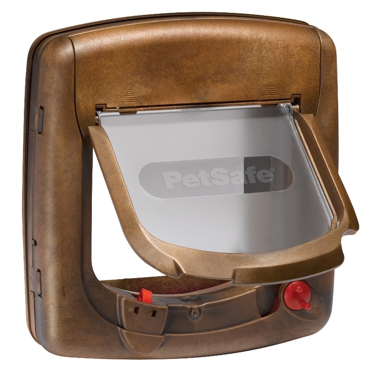 Chatière magnétique luxe Staywell brun – PetSafe 195437