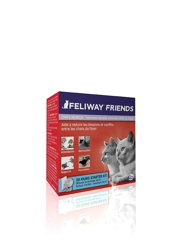Feliway Optimum - Diffuseur + Recharge 30J pour le Stress du Chat - 48ml