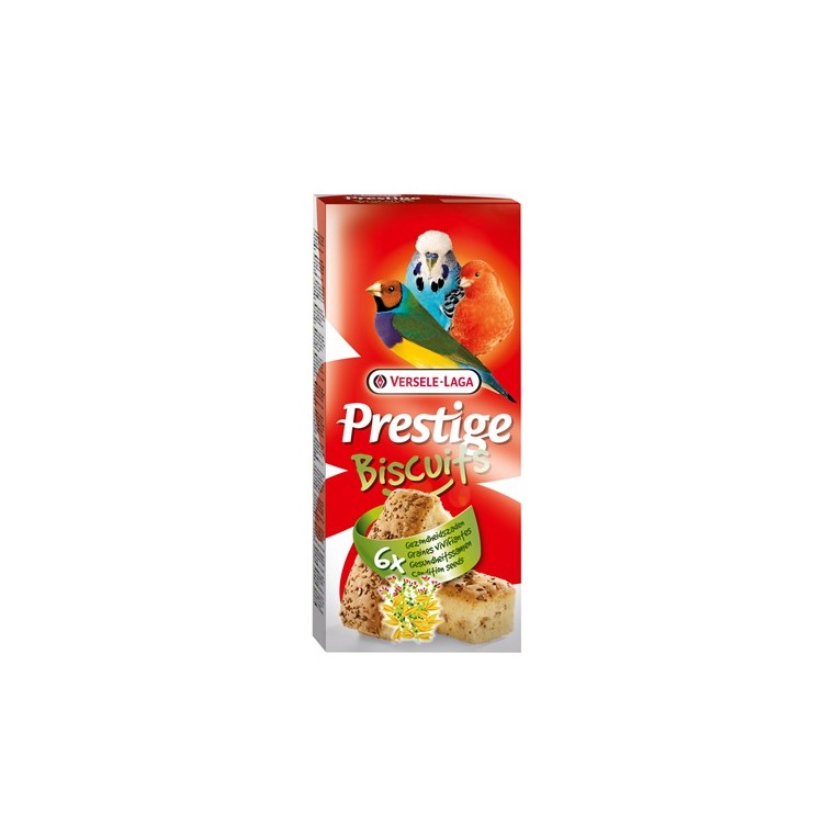 friandises oiseaux – versele laga prestige biscuits graines de santé – 70 g