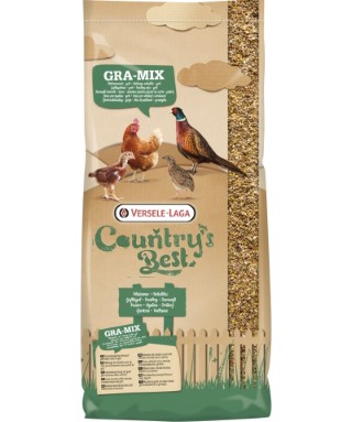 Alimentation Oiseaux – Versele Laga Country's Best Gra-Mix Volaille + Grit – 20 kg 222870