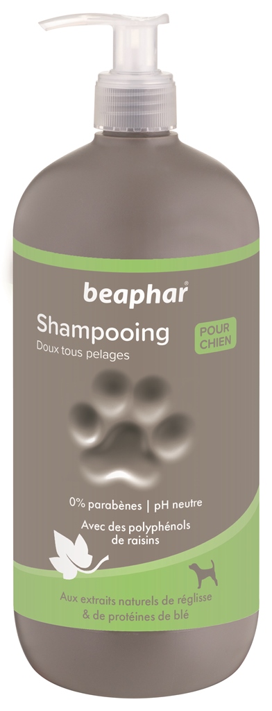 Hygiène Chien – Beaphar shampooing premium doux tous pelages – 750 ml 233953