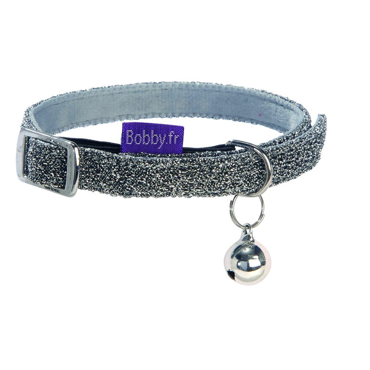 Collier chat - Bobby Collier Disco Taille XS Argent - 30 x 1 cm 257360