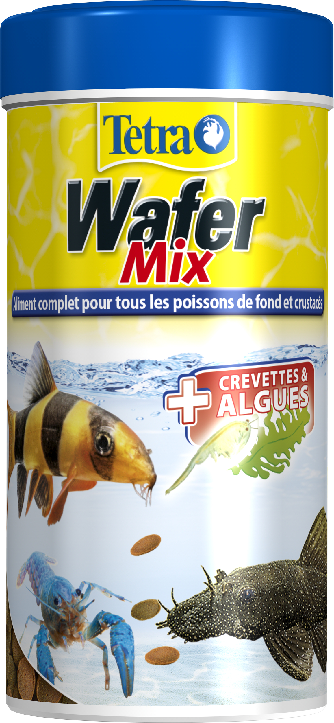 Aliment pour poisson TetraWafer mix 100 ml  Alimentation poissons - Médor  et Compagnie®