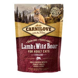 Carnilove lamb & wild Boar for adult cats 0,4kg 310370