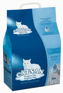 Litière minérale pour chat Catsan Hygiène Plus 20L - 8kg 320111
