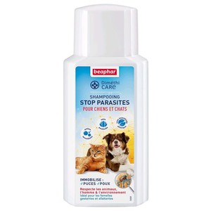 Shampooing antiparasitaire Chien et Chat – Beaphar DiméthiCARE – 200 ml 321770