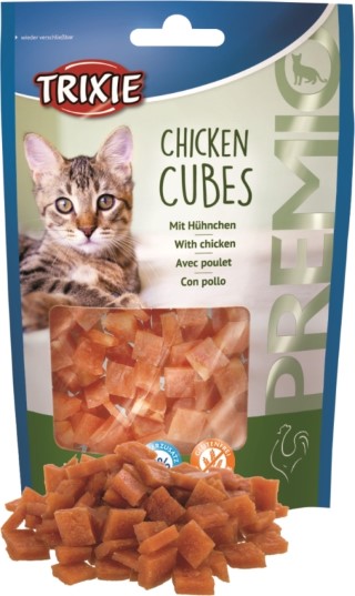 Friandises Chat - Trixie Premio Chicken en cube - 50 gr 367740