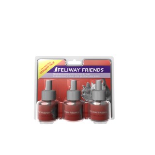Pack de 3 recharges de Feliway Friends Chat – 3 x 48 ml 386117