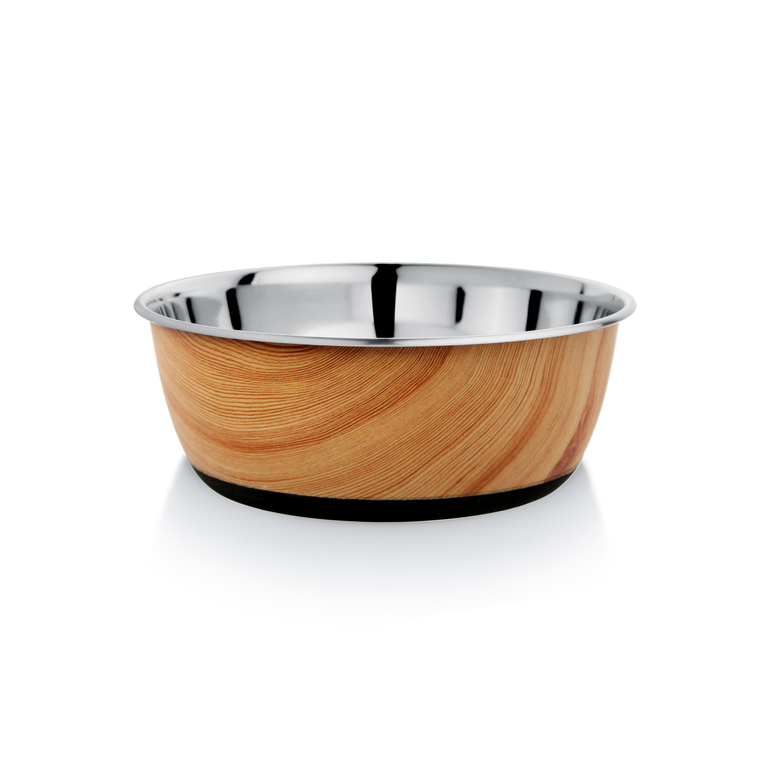 Gamelle – Girard Mat wood/bois inox bowl – 500 ml 325603