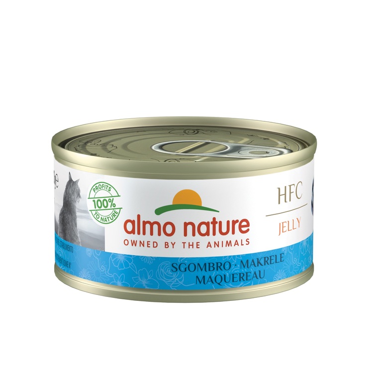 Boîte Chat – Almo Nature HFC Jelly Maquereau 70 gr 354184