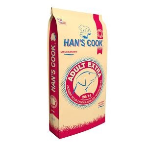 Croquettes Chien - Han's Cook Extra 28/14 toutes races 20kg 371647