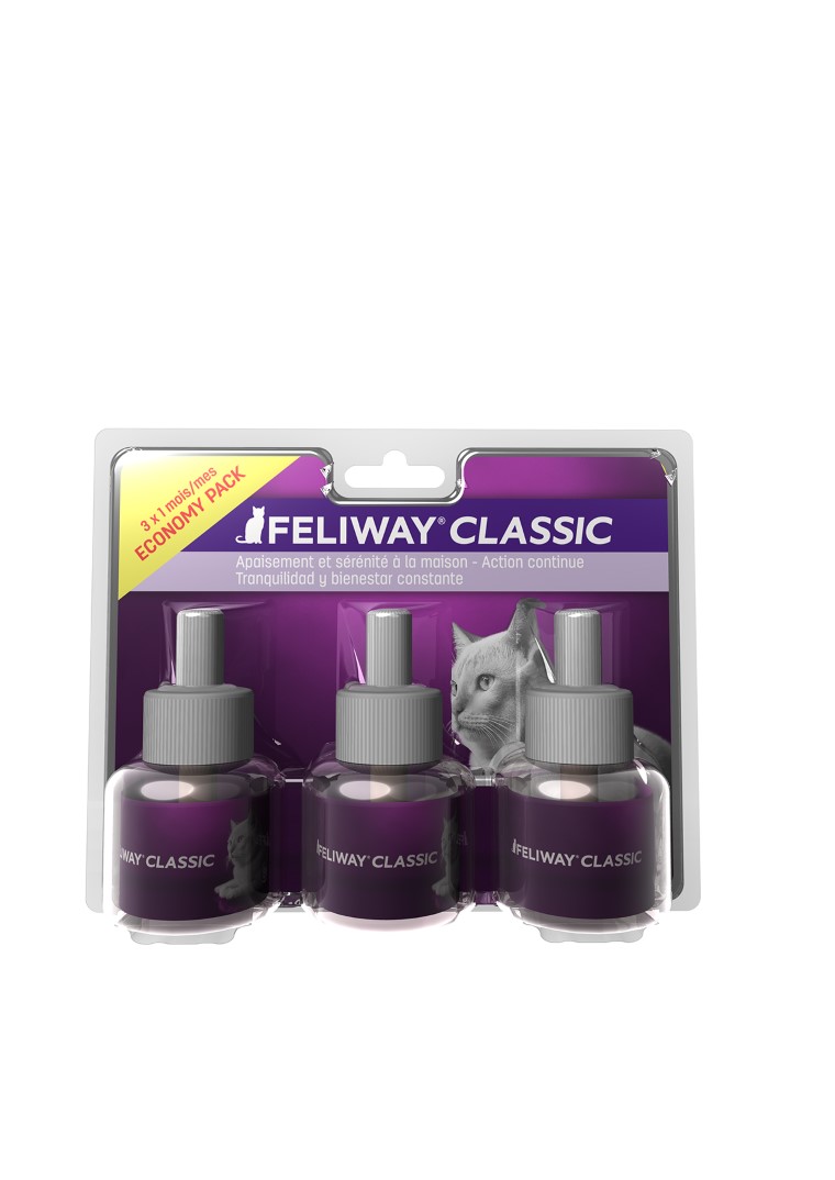 Feliway Classic - Recharge 48 ml (pack de 3) 386116