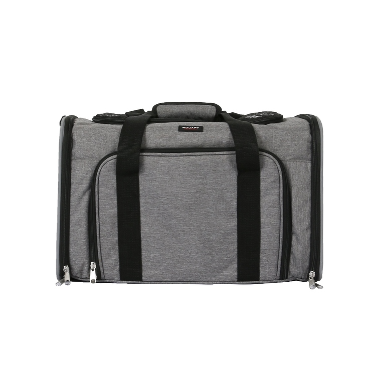 Transport Chat – Wouapy Grand sac de transport camping gris – 45 X 25 X 28  cm