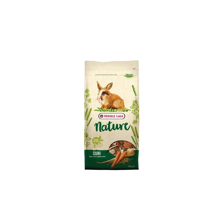 Alimentation Lapin – Versele-Laga Nature Cuni – 700 gr  Nourriture pour  lapins et rongeurs rongeurs - Médor et Compagnie®