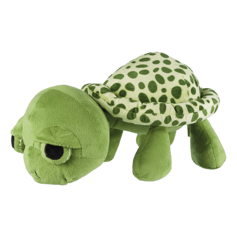 jouet chien - trixie peluche tortue avec son - 40 cm