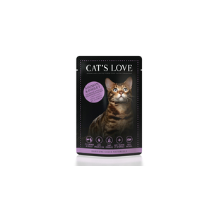 Sachet Chat – Cat's Love MIX Saumon et Poulet 85 gr 413531