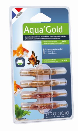 Traitement de l'eau - Prodibio Aqua'gold nano - 4 Ampoules 415313