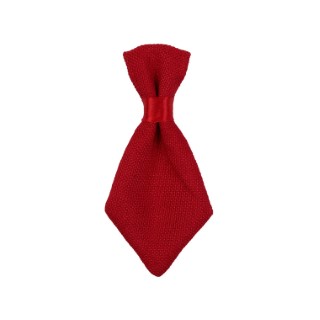 Cravate de Noël pour chien et chat rouge jersey Wouapy – 7 x 13 cm 419270