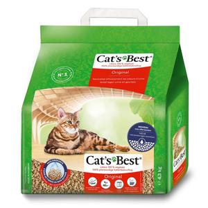 Litière végétale agglomérante pour chat - Cat's Best Original 4,3kg 477114
