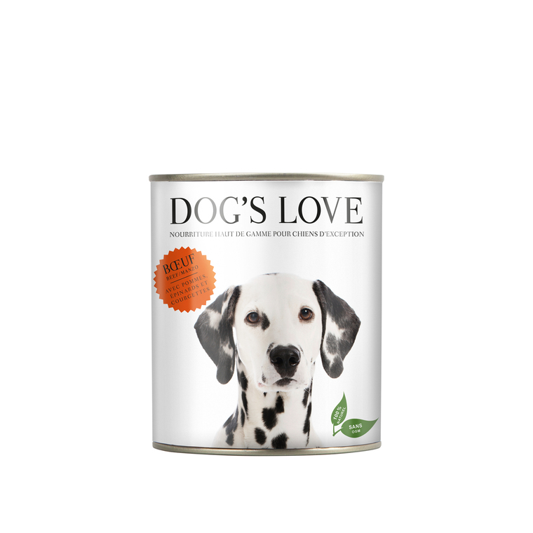 Boîte Naturelle Chien – Dog's Love Bœuf 200 gr 413503