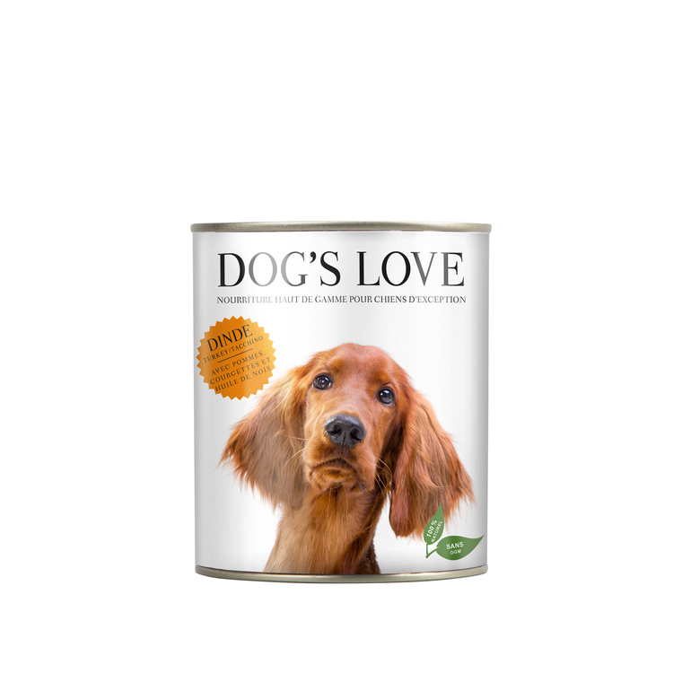 Boîte Naturelle Chien – Dog's Love Dinde 200 gr 413504