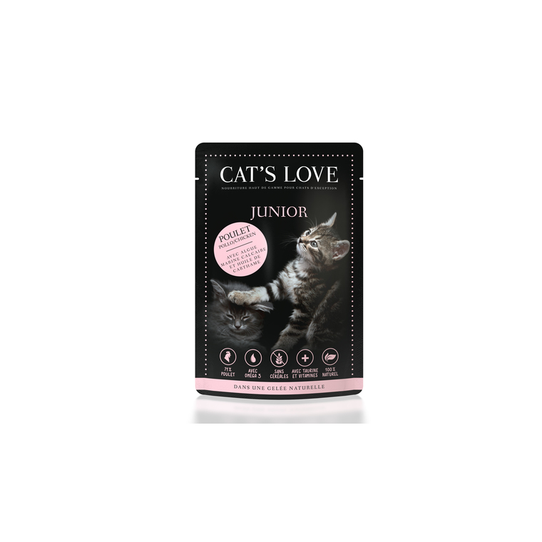 Sachet Chaton – Cat's Love Poulet 85 gr 413533