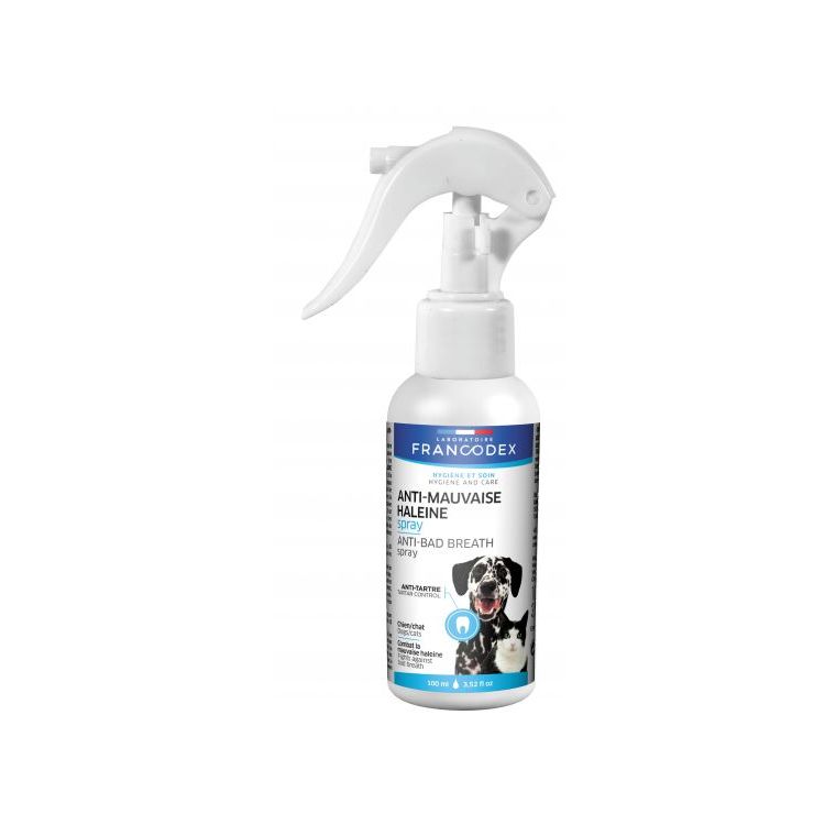 Hygiène – Francodex Spray anti mauvaise haleine – 100 ml 434818