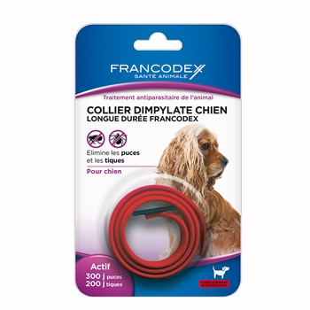 Collier antiparasitaire chiens Francodex 438034