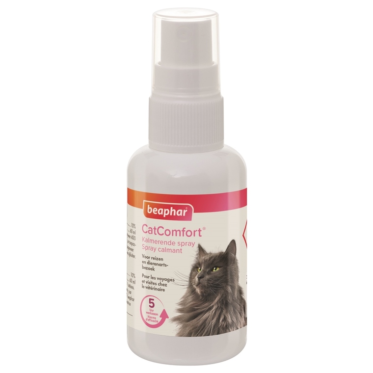 Spray calmant aux phéromones Catcomfort 60 ml  Hygiène et Soins chats -  Médor et Compagnie®