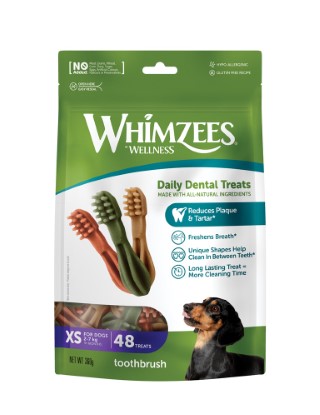 Friandises Chien - Whimzees Toothbrush XS - 48 friandises 517922