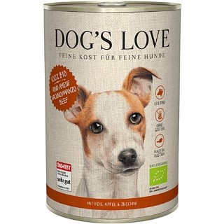 Boîte Chien – Dog's Love bio Bœuf 400 gr 536001