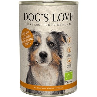 Boîte Chien – Dog's Love bio Dinde 400 gr 536002